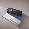 MJM Store Elegant Metal Letter Opener with Gift Box - Beautiful Letter Cutter with Diamond-Styled Grip - Stylish Enveloper Opener - Real Crystal Handle without Sharp Edges, A Great Gift