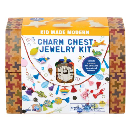 Kid Made Modern Charm Chest Jewelry Craft Kit