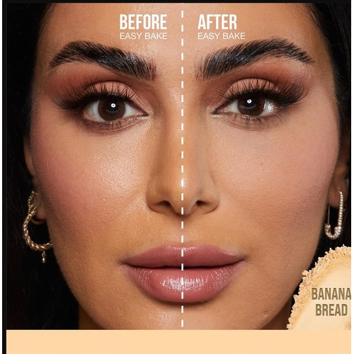 HUDA BEAUTY Mini Easy Bake Loose Baking & Setting Powder Banana Bread