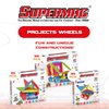 Tinamiri SUPERMAG - Wheels 30 | Educational Construction Fun | 30 Piece Set | Europe-Made | STEM | Toy Magnetic Building Sets | Magnet Toys | Supermag 0653