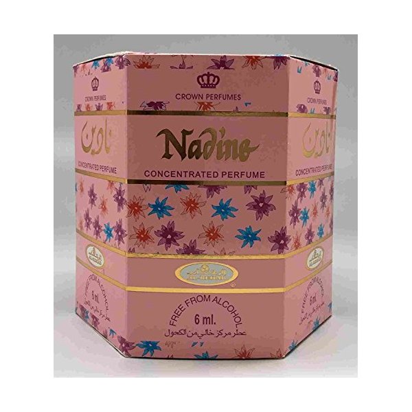 Nadine - 6ml (.2oz) Roll-on Perfume Oil by Al-Rehab (Crown Perfumes) (Box of 6)