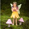 PRETMANNS Fairies for Fairy Garden - Fairy Garden Kit, with Fairy Garden Fairies - Garden Fairies & Fairy Garden Swing - 6 Items