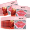 MAQIHAN 30PCS Moisturizing Lip Mask - Pink Lip Patches for Lip Spa Daily Labial Masks Skincare Hydrating Lip & Collagen Lip Mask to Reduce Lip Wrinkles Dryness Anti-wrinkle Lightens