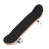 TOPINCN Mini Finger Skateboard, Fingerboard, Finger Skateboards, Wooden Finger Board Sport Training Props in Light Brown with Ball Bearings Wheels Alloy Fingerboards