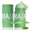 MISS OCEAN Green Tea Deep Cleanse Mask for Face,Blackhead Remover Face Mask,Poreless Deep Cleanse Mask Stick for Purifying,Moisturizing,Oil Control Reduce for Women and Men,2PCS