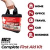 M2 BASICS Professional 300 Piece (40 Unique Items) First Aid Kit | Emergency Medical Kits | Home, Business, Camping, Car, Office, Travel, Vehicle, Kids, Boat, Survival, Supplies
