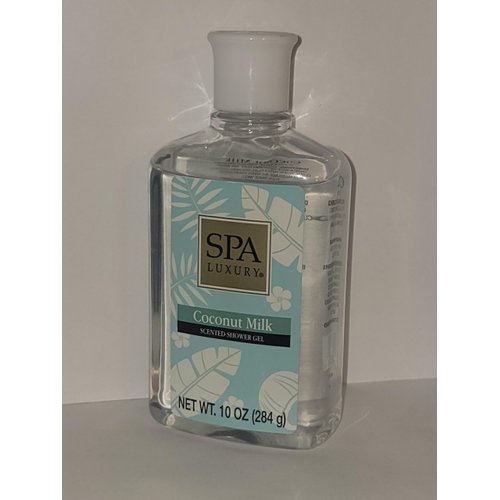 Generic Shower Gel, Moisturizing Coconut Milk Fragrance, 10 Fl Oz (Pack of 1), Crystal