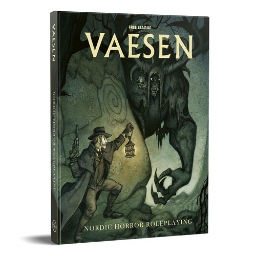 Free League Publishing Vaesen Roleplaying Game Core Rulebook, Gothic Nordic Horror RPG Hardback, Full Color, Tabletop Board Game for Adults, Family, Teens 14+