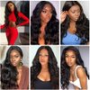 24 26 28 Inch Body Wave Bundles Human Hair 8A Natural Black Color 3 Bundles Brazilian Unprocessed Body Wave Bundles Virgin Hair Extensions Natural Color