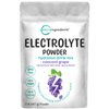 Micro Ingredients Hydration Electrolyte Powder, 2lbs (139 Servings) | Keto & No Sugar – High Potassium (1,000mg) with Sweet Concord Grape Flavor & Natural Coconut Water | Non-GMO