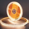 KXZM 24V 65.6ft/20m LED Strip Light Warm White 3000K 2400LEDs High Brightness 12000LM SMD2835 Flexible No-Waterproof IP20 LED Tape for Kitchen Backyard Hallways Stairs Decoration(No Power Supply)