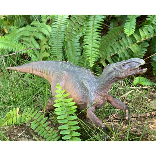 Gemini&Genius Iguanodon Dinosaur Action Figure Toy for Kids Early Science Education and Collection Dino Toy, Birthday Cake Topper, Role Playing, Collection Dino Toy Figure for Kids