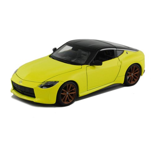Generic 1/24 Scale Model Car Compatible with Nissan Z Diecast Model Car 32904 Yellow