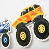 Monster Truck Birthday Party Banner,Truck Theme Party Decorations,Monster Party Supplies,Kids Monster Truck Party Favor