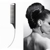 1Pc Pink Professional Barber Accessories Pointed Tail Hair Styling Comb Antistatic Barber Steel Needle Pin Tip Brush Anti-static Comb Professional Salon Quality Comb Fine Tooth Comb Tail，Hair Care