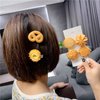 Sttiafay 7Pack Side Hair Clips for Styling Salon Simulation Cookies Pattern Fun Hair Barrettes Cartoon Hairpins Hair Accessories for Women Girls