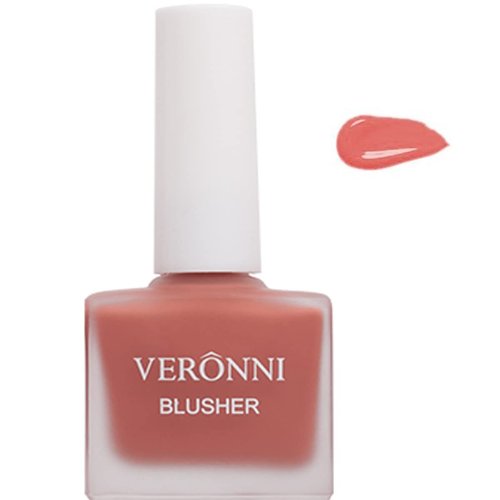 VERONNI Shimmer Juice Liquid Blusher Long Lasting Lightweight Moisturizing Liquid Cheek Blush Waterproof Natural Cream Blush for Cheeks Smooth Makeup Blush (403)