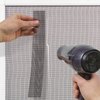 Screenmend 857101004549 Window Screen Repair Kit Screenment, 5" x 7" Patch, Silver-Gray (Packaging may vary)