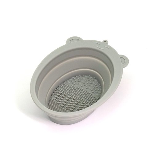 Freetune Collapsible Shaving Bowl - Silicone Rubber Multi Purpose Portable Bowl - Pocket Size, Easy to Carry, Durable, Flexible
