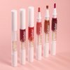 LANGMANNI 6pcs Shimmer & Smooth Lip Gloss Set, Moisturizing and Long-lasting - Fresh & Stylish Colors 0.6 Fl Oz (#B)