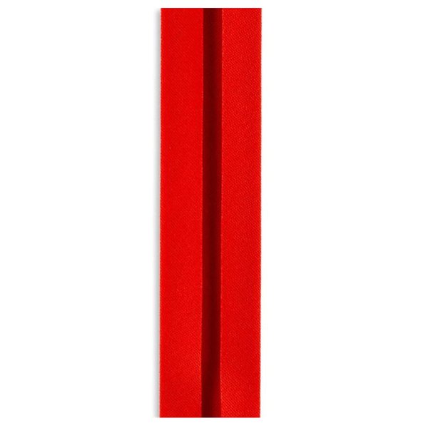 Red Single Fold Bias Tape for Sewing, Binding Tape, Seaming, Binding, Hemming, Piping, Quilting, 7/8 Inch 3 Yards