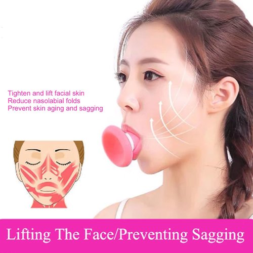 Jaw Exerciser and Face Slimmer, Exerciser Double Chin Reducer Face Lifting Exercise,V Shape Exerciser Chew Fitness Ball Face Slimming Tool for Women and Men