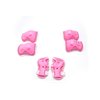 HENXING Kids Helmet Knee Elbow Pads Wrist Guard Sport Protective Gear Adjustable Scooter Skateboard Roller Bike Skate Cycling Safety Set for Boy Girl 4-12 Years(Pink)