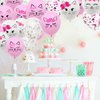 42 Pieces Cat Latex Balloons,12 Inches Cute Cat Balloons for Kids Birthday Party Cat Kitty Theme Birthday Party Decorations Supplies for Cat Birthday