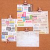 Yalis Push Pins Clips 15-Count, Pinning No Holes for Paper, Creative Paper Clips with Tack for Cork Board and Photo Wall (Rose Gold)