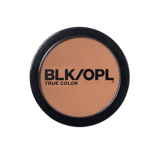 BLK/OPL Oil Absorbing Pressed Powder, Weightless, Buildable & Blendable Compact Press Powder Makeup for Face Smooths Out Blemishes, Pores or Uneven Skin Tones- Hypoallergenic - Coffee Cutie