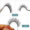 Lapluied Fake Eyelashes Natural Short Natural Eyelashes Natural Looking False Eyelashes Strip Lashes Wispy Lashes Soft and Comfortable (False Lashes SK71)