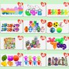 117 Pack Party Favors Toy Assortment Bundle for Kids,Birthday Bag Fillers Stocking Stuffers,Carnival Prizes School Classroom Rewards Treasure Box Toys Pinata Stuffers Goodie Bags Bulk Toys