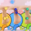 homehours Magnetic Color Number Maze:Toddler Sensory Learning Toys Wooden Puzzles Games Board Montessori Preschool Educational Activities for Age 3 4 5 Year Old Boy Girl Birthday Ideas