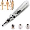Zeerkeer Acupuncture Pen 3-in-1 Electronic Acupuncture Pen for Pain Relief, Powerful Meridian Energy Pulse Massage Pen, Includes Massaging Gel
