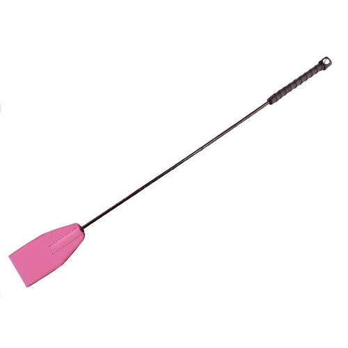 Rouge Garments Unisex-Adult's Leather Riding Crop, One Size, Pink