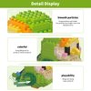 HJPLPXH Parrots Micro Mini Building Block Sets Birthday Gift for Kids, Animals Buildling Model Kits, Mini Bricks Birds Series Toys for Kids（12 Boxes）