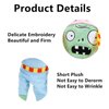 JHESAO 6 PCS PVZ Plushies RA Plants and Zombies Plush Sets Toy Guitar, Pirate Zombies 1 2 Stuffed Soft Archmage Zombie Doll, Football Zombie PVZ Plush Figure Doll Cowboy Zombies New