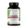 Emerald Labs Complete Premium Multi - Dietary Supplement with Vitamin C, Vitamin B Complex, CoQ10, Zinc, Probiotics & Vitamin A for Overall Health Support - 60 Vegetable Capsules