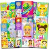 Create a Face Craft Sticker Set - Bundle of 6 "DIY" Make-a-Face Sticker Books Featuring Animals, People | 850+ Sticker Face Reward Party Favors