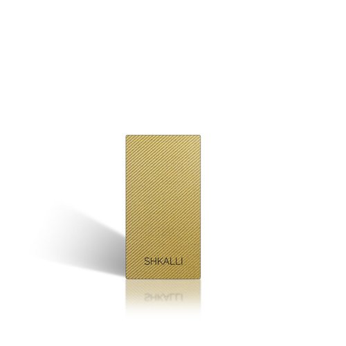 SHKALLI Professional Carbon Fiber Balayage Board,Lightweight Hairdressing Tin Foil Colouring Boards,Customisation Of Hairdresser's Tools.(Matte Gold) (Matte Gold L)