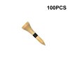 Zivisk Wooden Golf Tees 1-1/2" 100 Count 38mm Natural Color