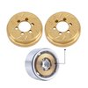 INJORA RC Internal Brass Counterweight 2pcs 63g Brake Disc Weights for 1.9inch 2.2inch Wheel Rims Axial SCX10 90046 D90 TF2 TRX4