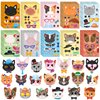 100 Sheets Cats Stickers for Kids Make Your Own Cats Stickers Animal Stickers for Birthday Gift Party Favors Supplies Teacher Art Games Activity Craft Reward