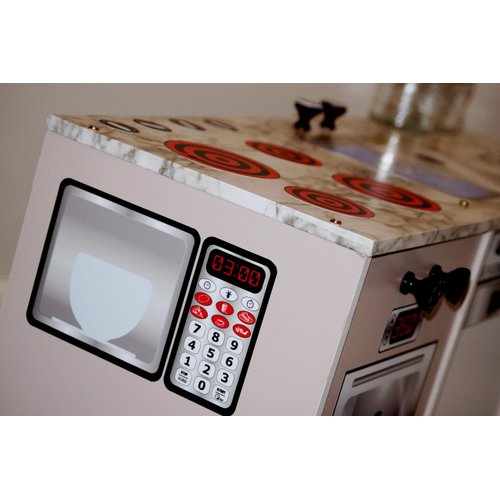 PrintAToy Play Kitchen Microwave Decals (2"X3.5" Keypad Only)