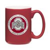 Heritage Pewter Ohio State Buckeyes 15 Ounce Coffee Mug | Mug for Coffee, Beverages | Intricately Crafted Metal Pewter Alma Mater Inlay
