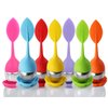 Bekith Tea Infuser - Set of 7 Silicone Handle Stainless Steel Strainer Drip Tray Included - Loose Tea Steeper - Best Tea Infuser for Loose Leaf or Herbal Tea