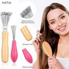 SelfTek 4 Pack Hair Brush Cleaning Tool for Removing Hair and Dust - Home or Salon Use