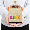 Big Dot of Happiness 70’s Disco - Treat Box Party Favors - 1970s Disco Fever Party Goodie Gable Boxes - Set of 12