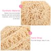 Sisal Luffa 3pcs Handwoven Sisal Loofah Natural Loofah Exfoliating Face Scrubber Bath Shower Loofah Pouf Luffa Pouf Bath Sponges Shower Exfoliating Loofah