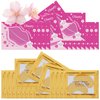 30 Pairs Lip Masks&24K Gold Under Eye Masks,Crystal Collagen Gel Eye Masks,Moisturizing Cherry Blossom Lip Patches Skin Care,Reducing Fine Lines & Dark Circle for Puffy Eyes,Birthday for Women